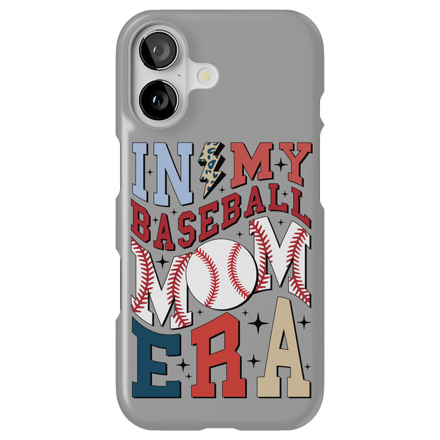 Baseball Mom Tough Cases For Apple iPhone (17, 16, 15, 14, 13, 12, 11, X, SE, 8, 7/ Air, Plus, Pro, Max, Mini, XR, XS), Print in USA