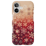 Xmas Snowflake 2 Tough Cases For Apple iPhone (17, 16, 15, 14, 13, 12, 11, X, SE, 8, 7/ Air, Plus, Pro, Max, Mini, XR, XS), Print in USA