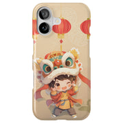 Chinese NewYear Tough Cases For Apple iPhone (17, 16, 15, 14, 13, 12, 11, X, SE, 8, 7/ Air, Plus, Pro, Max, Mini, XR, XS), Print in USA