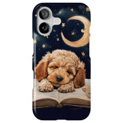 Sleepy Cockapoo Tough Cases For Apple iPhone (17, 16, 15, 14, 13, 12, 11, X, SE, 8, 7/ Air, Plus, Pro, Max, Mini, XR, XS), Print in USA