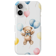 Bear Balloons Tough Cases For Apple iPhone (17, 16, 15, 14, 13, 12, 11, X, SE, 8, 7/ Air, Plus, Pro, Max, Mini, XR, XS), Print in USA