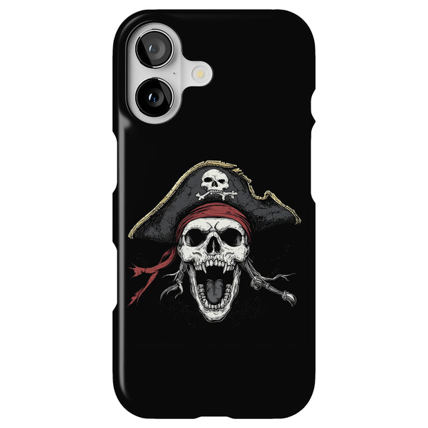 Pirate Skull 2 Tough Cases For Apple iPhone (17, 16, 15, 14, 13, 12, 11, X, SE, 8, 7/ Air, Plus, Pro, Max, Mini, XR, XS), Print in USA