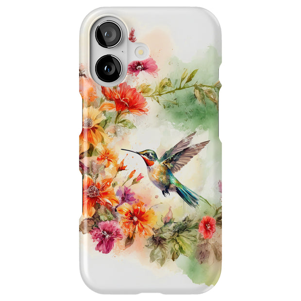 Hummingbird 4 Tough Cases For Apple iPhone (17, 16, 15, 14, 13, 12, 11, X, SE, 8, 7/ Air, Plus, Pro, Max, Mini, XR, XS), Print in USA