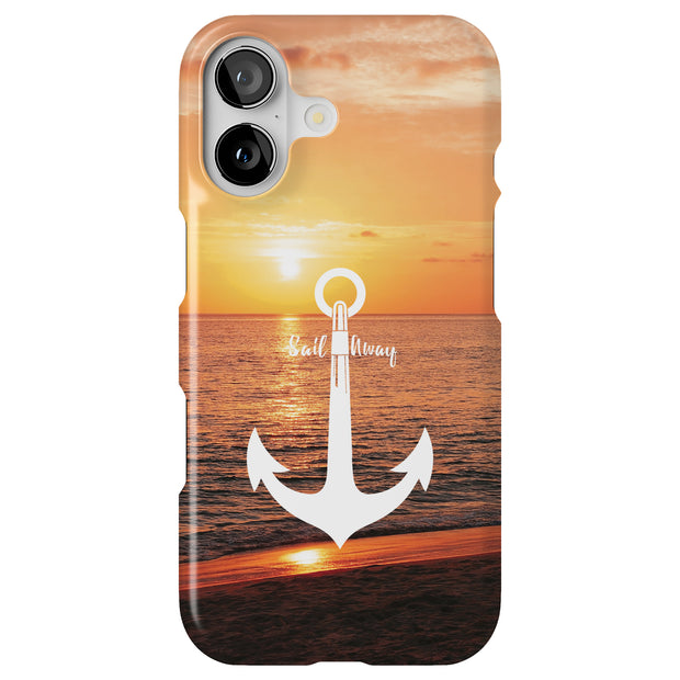 Sail Anchor Tough Cases For Apple iPhone (17, 16, 15, 14, 13, 12, 11, X, SE, 8, 7/ Air, Plus, Pro, Max, Mini, XR, XS), Print in USA