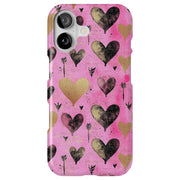 Valentine Heart Tough Cases For Apple iPhone (17, 16, 15, 14, 13, 12, 11, X, SE, 8, 7/ Air, Plus, Pro, Max, Mini, XR, XS), Print in USA