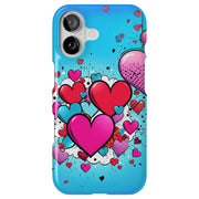 Valentine Pop 4 Tough Cases For Apple iPhone (17, 16, 15, 14, 13, 12, 11, X, SE, 8, 7/ Air, Plus, Pro, Max, Mini, XR, XS), Print in USA
