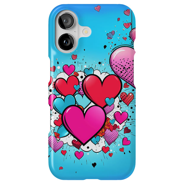 Valentine Pop 4 Tough Cases For Apple iPhone (17, 16, 15, 14, 13, 12, 11, X, SE, 8, 7/ Air, Plus, Pro, Max, Mini, XR, XS), Print in USA