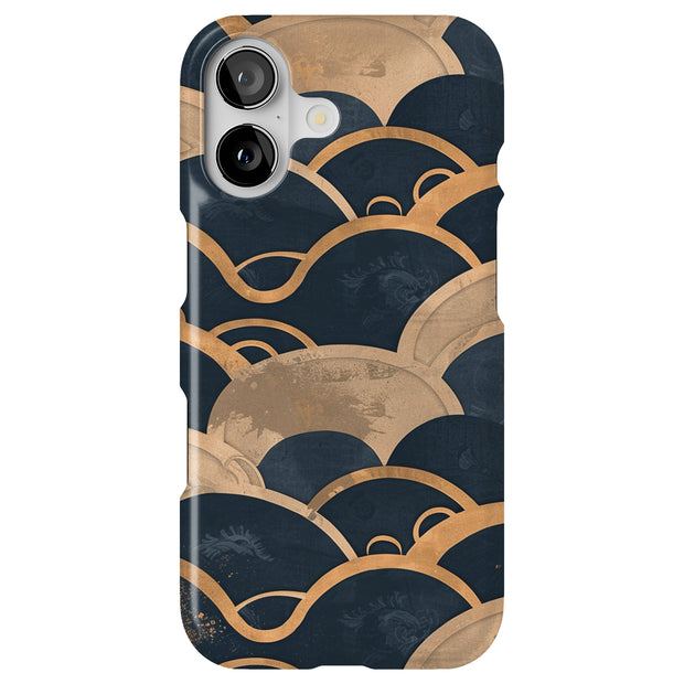 Japanese Wave 3 Tough Cases For Apple iPhone (17, 16, 15, 14, 13, 12, 11, X, SE, 8, 7/ Air, Plus, Pro, Max, Mini, XR, XS), Print in USA