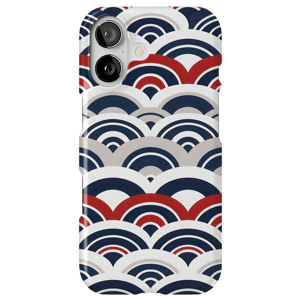 Japanese Wave 8 Tough Cases For Apple iPhone (17, 16, 15, 14, 13, 12, 11, X, SE, 8, 7/ Air, Plus, Pro, Max, Mini, XR, XS), Print in USA