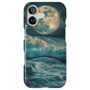 Star Moon Wave1 Tough Cases For Apple iPhone (17, 16, 15, 14, 13, 12, 11, X, SE, 8, 7/ Air, Plus, Pro, Max, Mini, XR, XS), Print in USA