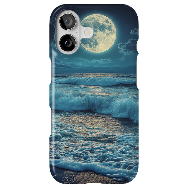 Star Moon Wave2 Tough Cases For Apple iPhone (17, 16, 15, 14, 13, 12, 11, X, SE, 8, 7/ Air, Plus, Pro, Max, Mini, XR, XS), Print in USA