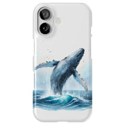 Humpback Whale1 Tough Cases For Apple iPhone (17, 16, 15, 14, 13, 12, 11, X, SE, 8, 7/ Air, Plus, Pro, Max, Mini, XR, XS), Print in USA