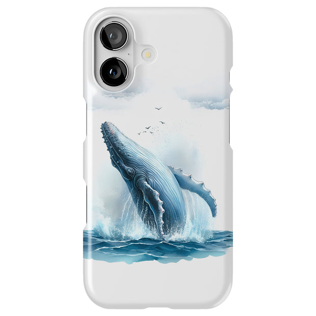 Humpback Whale2 Tough Cases For Apple iPhone (17, 16, 15, 14, 13, 12, 11, X, SE, 8, 7/ Air, Plus, Pro, Max, Mini, XR, XS), Print in USA