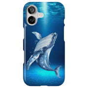 Humpback Whale4 Tough Cases For Apple iPhone (17, 16, 15, 14, 13, 12, 11, X, SE, 8, 7/ Air, Plus, Pro, Max, Mini, XR, XS), Print in USA