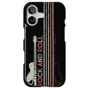 Rock and Roll 1 Tough Cases For Apple iPhone (17, 16, 15, 14, 13, 12, 11, X, SE, 8, 7/ Air, Plus, Pro, Max, Mini, XR, XS), Print in USA
