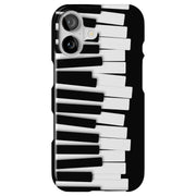 Piano Key Chaos Tough Cases For Apple iPhone (17, 16, 15, 14, 13, 12, 11, X, SE, 8, 7/ Air, Plus, Pro, Max, Mini, XR, XS), Print in USA