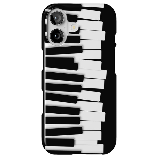 Piano Key Chaos Tough Cases For Apple iPhone (17, 16, 15, 14, 13, 12, 11, X, SE, 8, 7/ Air, Plus, Pro, Max, Mini, XR, XS), Print in USA