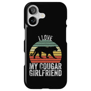 Cougar friend Tough Cases For Apple iPhone (17, 16, 15, 14, 13, 12, 11, X, SE, 8, 7/ Air, Plus, Pro, Max, Mini, XR, XS), Print in USA