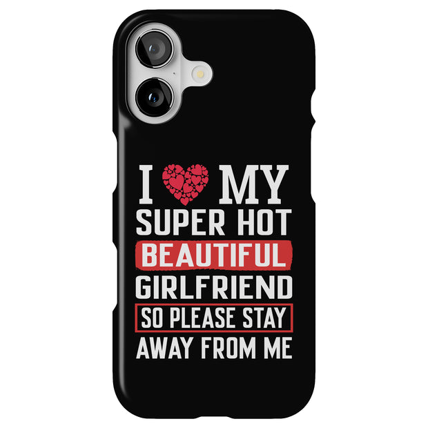 Hot Girlfriend2 Tough Cases For Apple iPhone (17, 16, 15, 14, 13, 12, 11, X, SE, 8, 7/ Air, Plus, Pro, Max, Mini, XR, XS), Print in USA