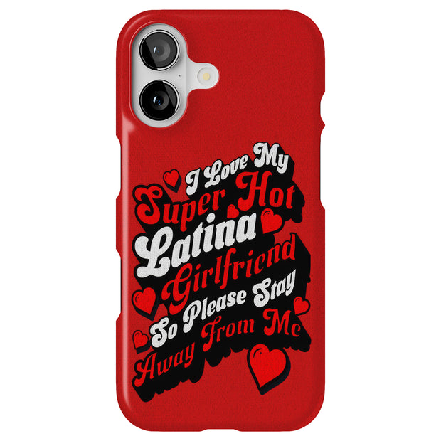 Latin Girlfriend Tough Cases For Apple iPhone (17, 16, 15, 14, 13, 12, 11, X, SE, 8, 7/ Air, Plus, Pro, Max, Mini, XR, XS), Print in USA
