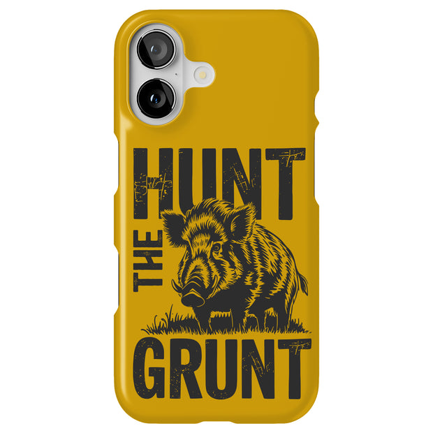 Hunt Grunt 1 Tough Cases For Apple iPhone (17, 16, 15, 14, 13, 12, 11, X, SE, 8, 7/ Air, Plus, Pro, Max, Mini, XR, XS), Print in USA