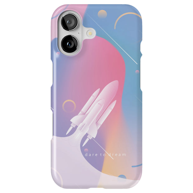 Dare To Dream Tough Cases For Apple iPhone (17, 16, 15, 14, 13, 12, 11, X, SE, 8, 7/ Air, Plus, Pro, Max, Mini, XR, XS), Print in USA
