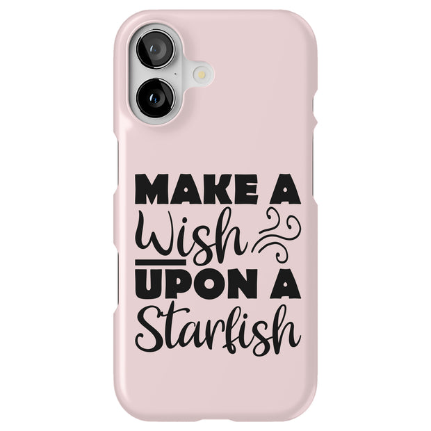 Wish Starfish Tough Cases For Apple iPhone (17, 16, 15, 14, 13, 12, 11, X, SE, 8, 7/ Air, Plus, Pro, Max, Mini, XR, XS), Print in USA