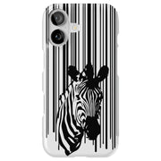 Zebra Bar Code Tough Cases For Apple iPhone (17, 16, 15, 14, 13, 12, 11, X, SE, 8, 7/ Air, Plus, Pro, Max, Mini, XR, XS), Print in USA