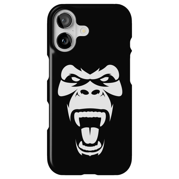 Gorilla Face Tough Cases For Apple iPhone (17, 16, 15, 14, 13, 12, 11, X, SE, 8, 7/ Air, Plus, Pro, Max, Mini, XR, XS), Print in USA