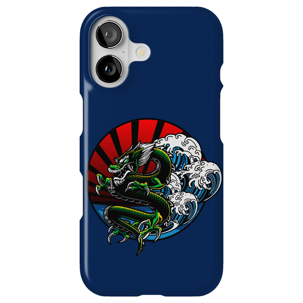 Japanese Dragon Tough Cases For Apple iPhone (17, 16, 15, 14, 13, 12, 11, X, SE, 8, 7/ Air, Plus, Pro, Max, Mini, XR, XS), Print in USA