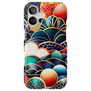 Japanese Wave Tough Cases For Apple iPhone (17, 16, 15, 14, 13, 12, 11, X, SE, 8, 7/ Air, Plus, Pro, Max, Mini, XR, XS), Print in USA