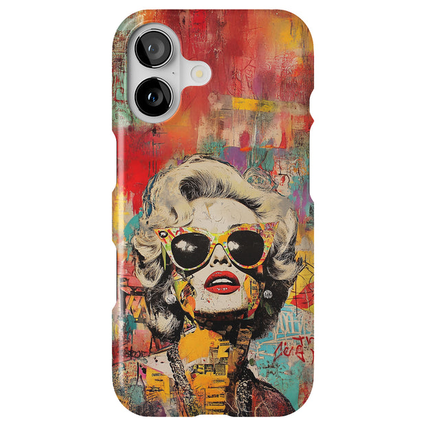 Pop Collage 1 Tough Cases For Apple iPhone (17, 16, 15, 14, 13, 12, 11, X, SE, 8, 7/ Air, Plus, Pro, Max, Mini, XR, XS), Print in USA