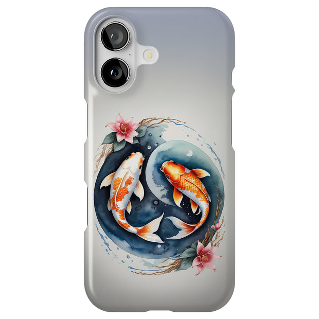 Koi Fish 1 Tough Cases For Apple iPhone (17, 16, 15, 14, 13, 12, 11, X, SE, 8, 7/ Air, Plus, Pro, Max, Mini, XR, XS), Print in USA