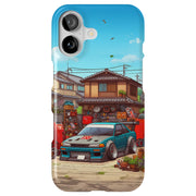 Anime JDM Car 2 Tough Cases For Apple iPhone (17, 16, 15, 14, 13, 12, 11, X, SE, 8, 7/ Air, Plus, Pro, Max, Mini, XR, XS), Print in USA