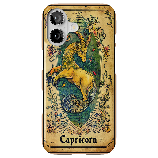 Capricorn Tough Cases For Apple iPhone (17, 16, 15, 14, 13, 12, 11, X, SE, 8, 7/ Air, Plus, Pro, Max, Mini, XR, XS), Print in USA