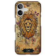 Zodiac Leo Tough Cases For Apple iPhone (17, 16, 15, 14, 13, 12, 11, X, SE, 8, 7/ Air, Plus, Pro, Max, Mini, XR, XS), Print in USA