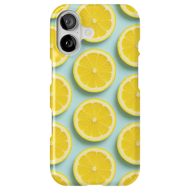 Lemon Delight Tough Cases For Apple iPhone (17, 16, 15, 14, 13, 12, 11, X, SE, 8, 7/ Air, Plus, Pro, Max, Mini, XR, XS), Print in USA