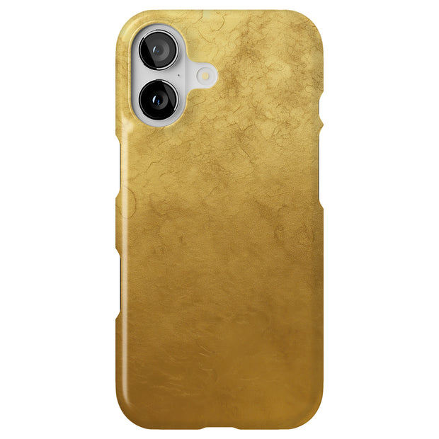Gold Foil Wrap Tough Cases For Apple iPhone (17, 16, 15, 14, 13, 12, 11, X, SE, 8, 7/ Air, Plus, Pro, Max, Mini, XR, XS), Print in USA