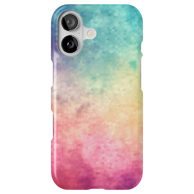 Rainbow Pastel Tough Cases For Apple iPhone (17, 16, 15, 14, 13, 12, 11, X, SE, 8, 7/ Air, Plus, Pro, Max, Mini, XR, XS), Print in USA