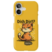 Snarky Cat Fart Tough Cases For Apple iPhone (17, 16, 15, 14, 13, 12, 11, X, SE, 8, 7/ Air, Plus, Pro, Max, Mini, XR, XS), Print in USA