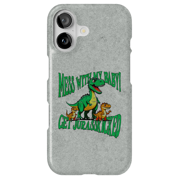 Get Jurasskicked Tough Cases For Apple iPhone (17, 16, 15, 14, 13, 12, 11, X, SE, 8, 7/ Air, Plus, Pro, Max, Mini, XR, XS), Print in USA