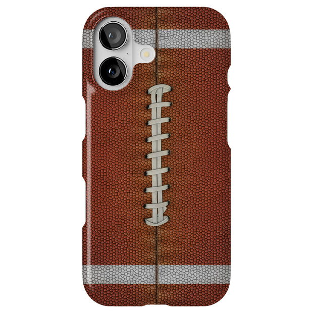 Football 1 Tough Cases For Apple iPhone (17, 16, 15, 14, 13, 12, 11, X, SE, 8, 7/ Air, Plus, Pro, Max, Mini, XR, XS), Print in USA