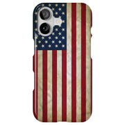 American Flag Tough Cases For Apple iPhone (17, 16, 15, 14, 13, 12, 11, X, SE, 8, 7/ Air, Plus, Pro, Max, Mini, XR, XS), Print in USA