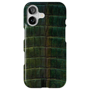 Satin Green Tough Cases For Apple iPhone (17, 16, 15, 14, 13, 12, 11, X, SE, 8, 7/ Air, Plus, Pro, Max, Mini, XR, XS), Print in USA