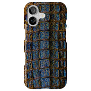 Blue Crocodile Tough Cases For Apple iPhone (17, 16, 15, 14, 13, 12, 11, X, SE, 8, 7/ Air, Plus, Pro, Max, Mini, XR, XS), Print in USA