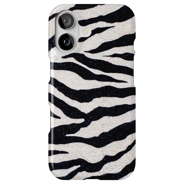 Zebra Stripe 1 Tough Cases For Apple iPhone (17, 16, 15, 14, 13, 12, 11, X, SE, 8, 7/ Air, Plus, Pro, Max, Mini, XR, XS), Print in USA