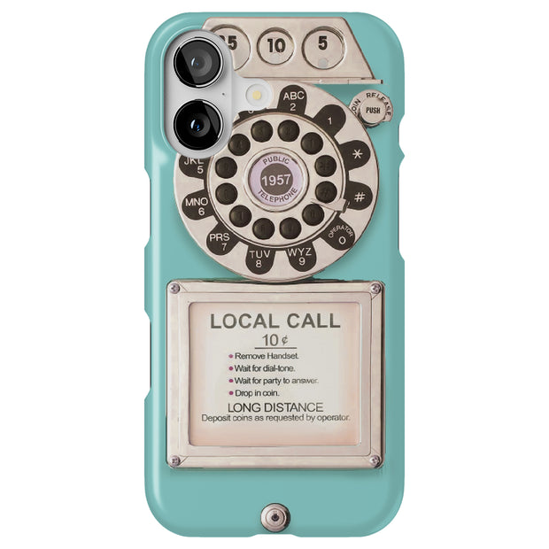 Telephone 01 Tough Cases For Apple iPhone (17, 16, 15, 14, 13, 12, 11, X, SE, 8, 7/ Air, Plus, Pro, Max, Mini, XR, XS), Print in USA