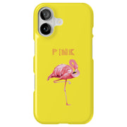 Flamingo Stand Tough Cases For Apple iPhone (17, 16, 15, 14, 13, 12, 11, X, SE, 8, 7/ Air, Plus, Pro, Max, Mini, XR, XS), Print in USA