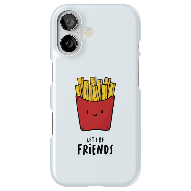 Friends Fries 1 Tough Cases For Apple iPhone (17, 16, 15, 14, 13, 12, 11, X, SE, 8, 7/ Air, Plus, Pro, Max, Mini, XR, XS), Print in USA