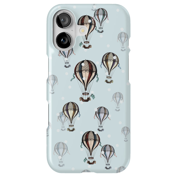 Hot Air Balloon Tough Cases For Apple iPhone (17, 16, 15, 14, 13, 12, 11, X, SE, 8, 7/ Air, Plus, Pro, Max, Mini, XR, XS), Print in USA